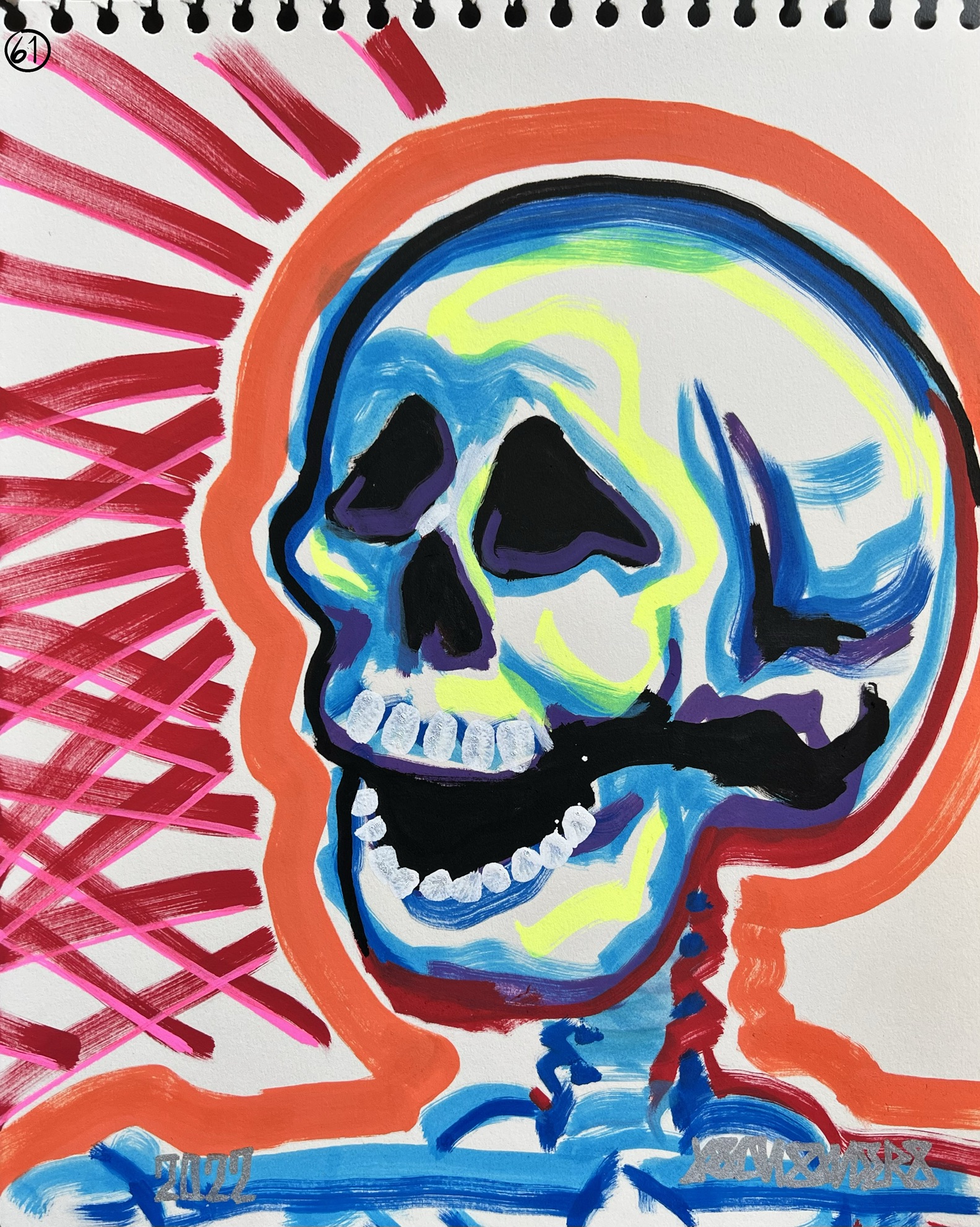 DrainedEye Skull #61: 'SURPRISE! I WON!'