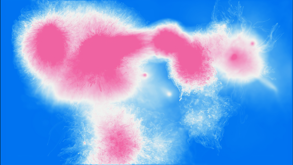 Growth (Azure/Rose)