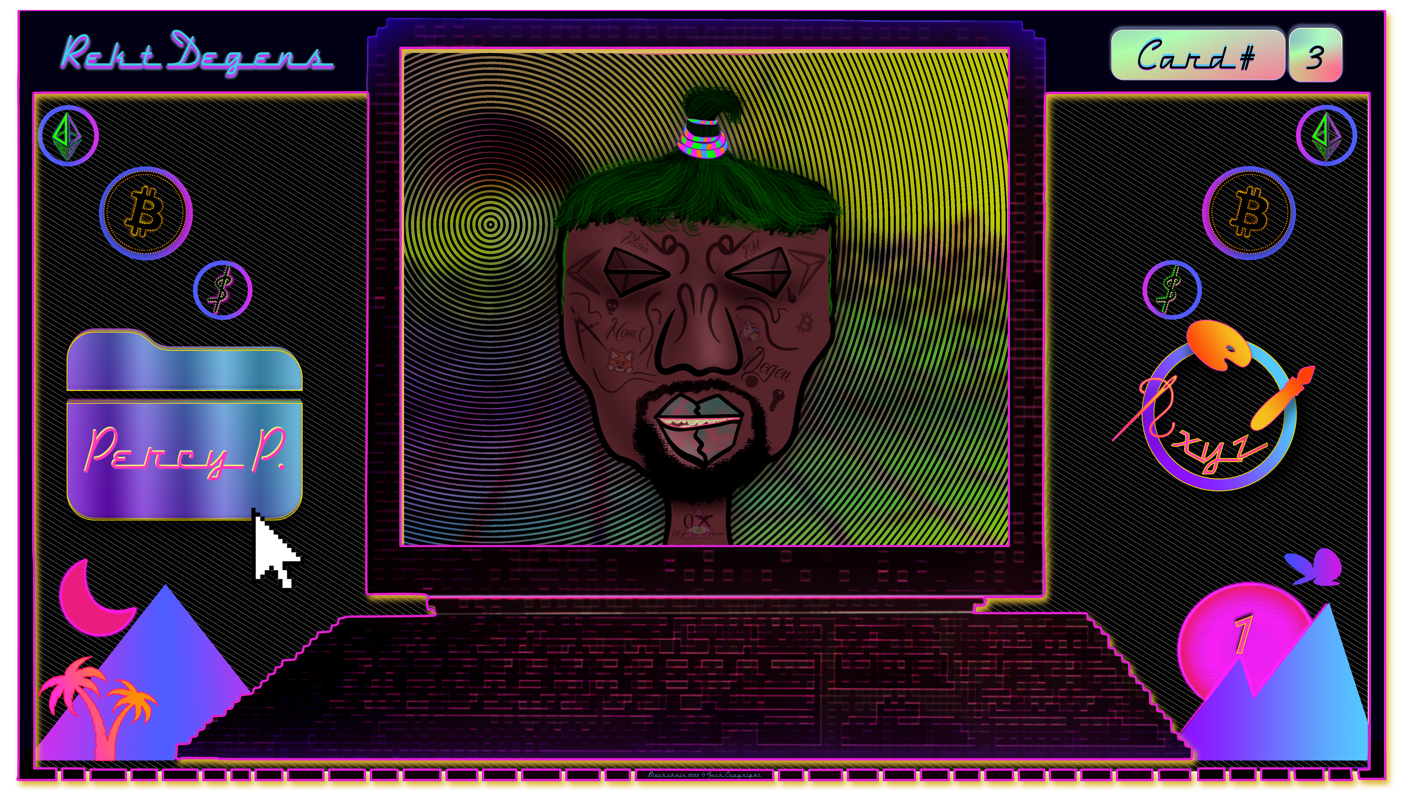 Card #3 DΞGΞN PΞRCY P.