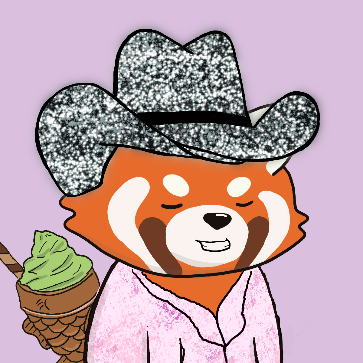 Okay Red Panda #6738