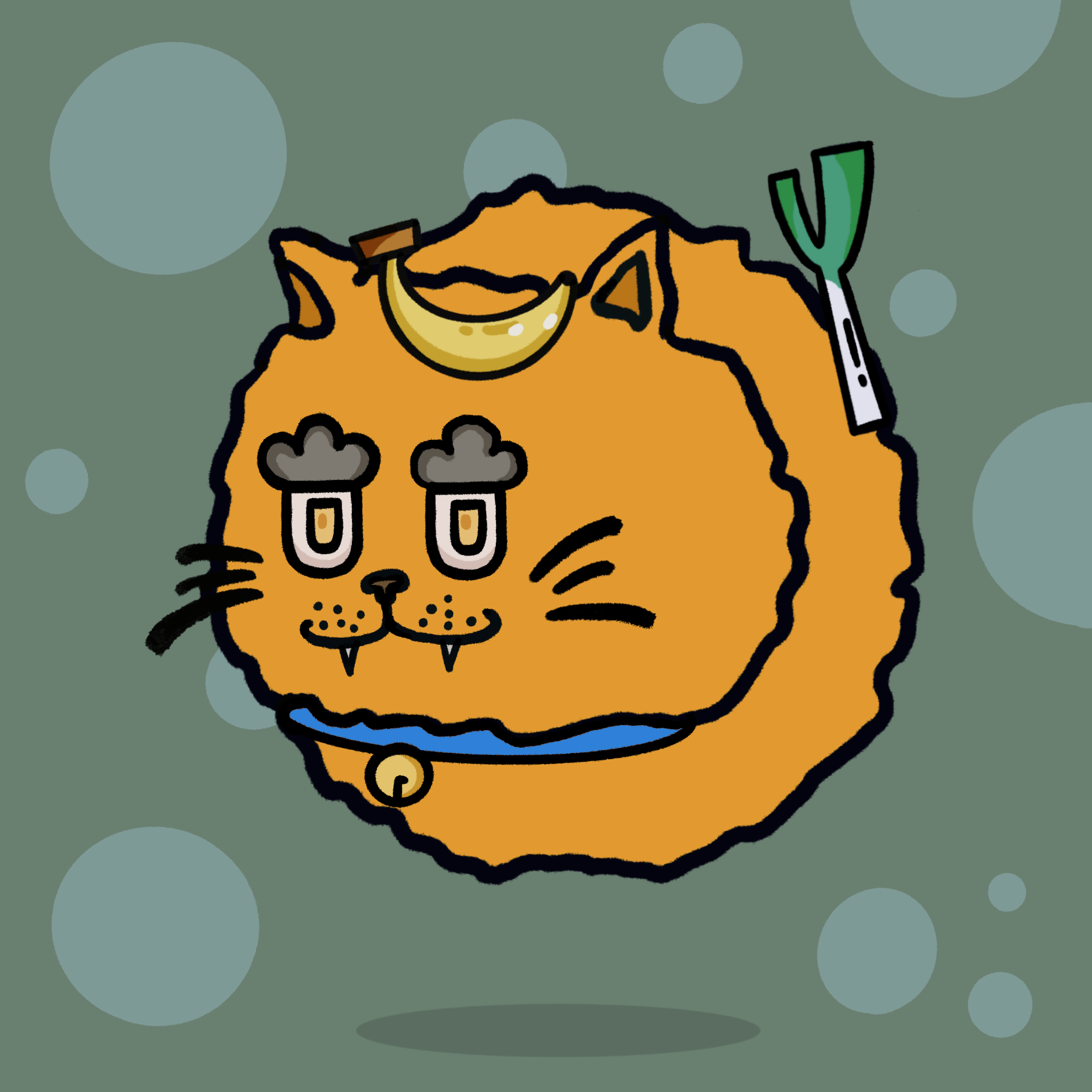 Floating Cats #2474