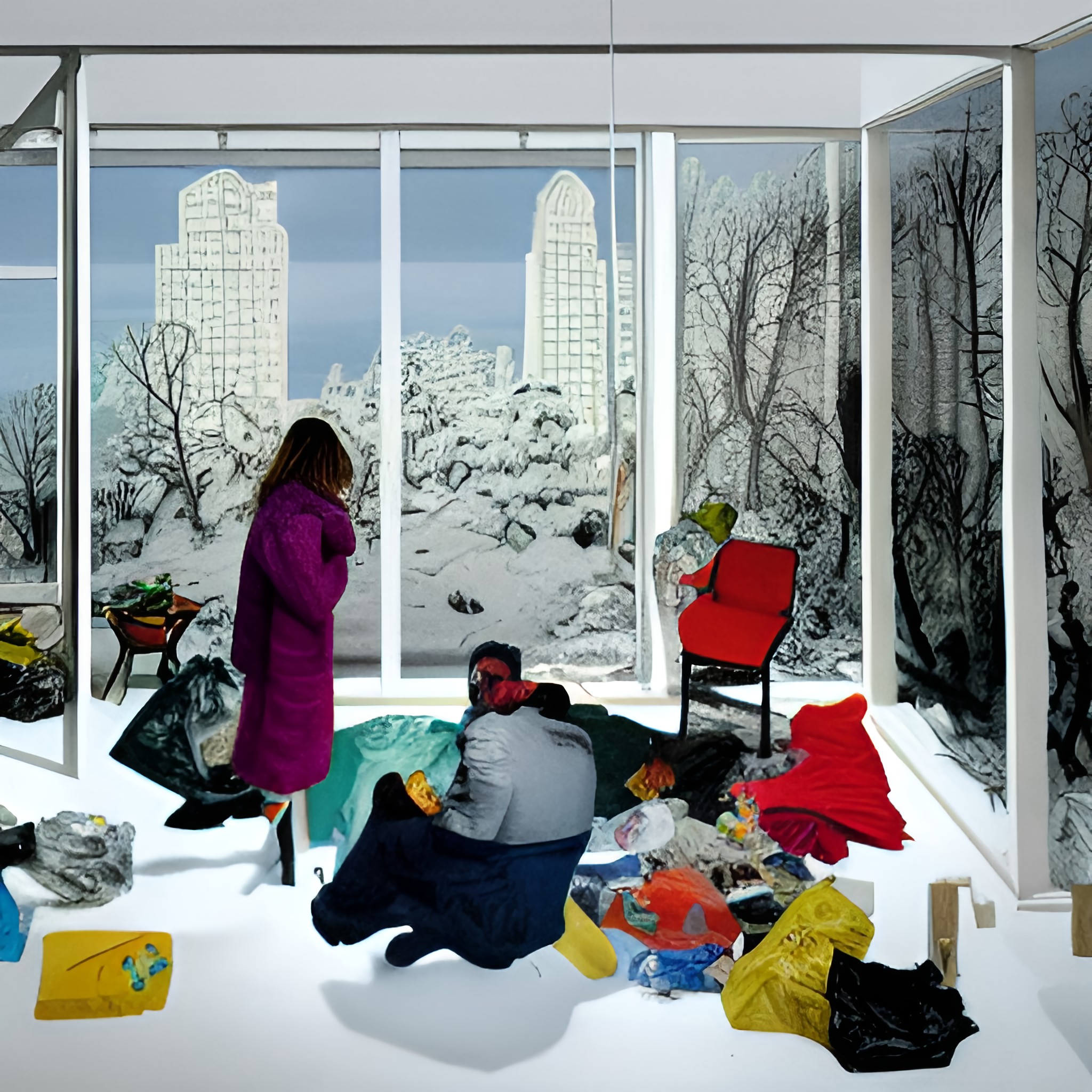 Chaotic Winter Interiors I