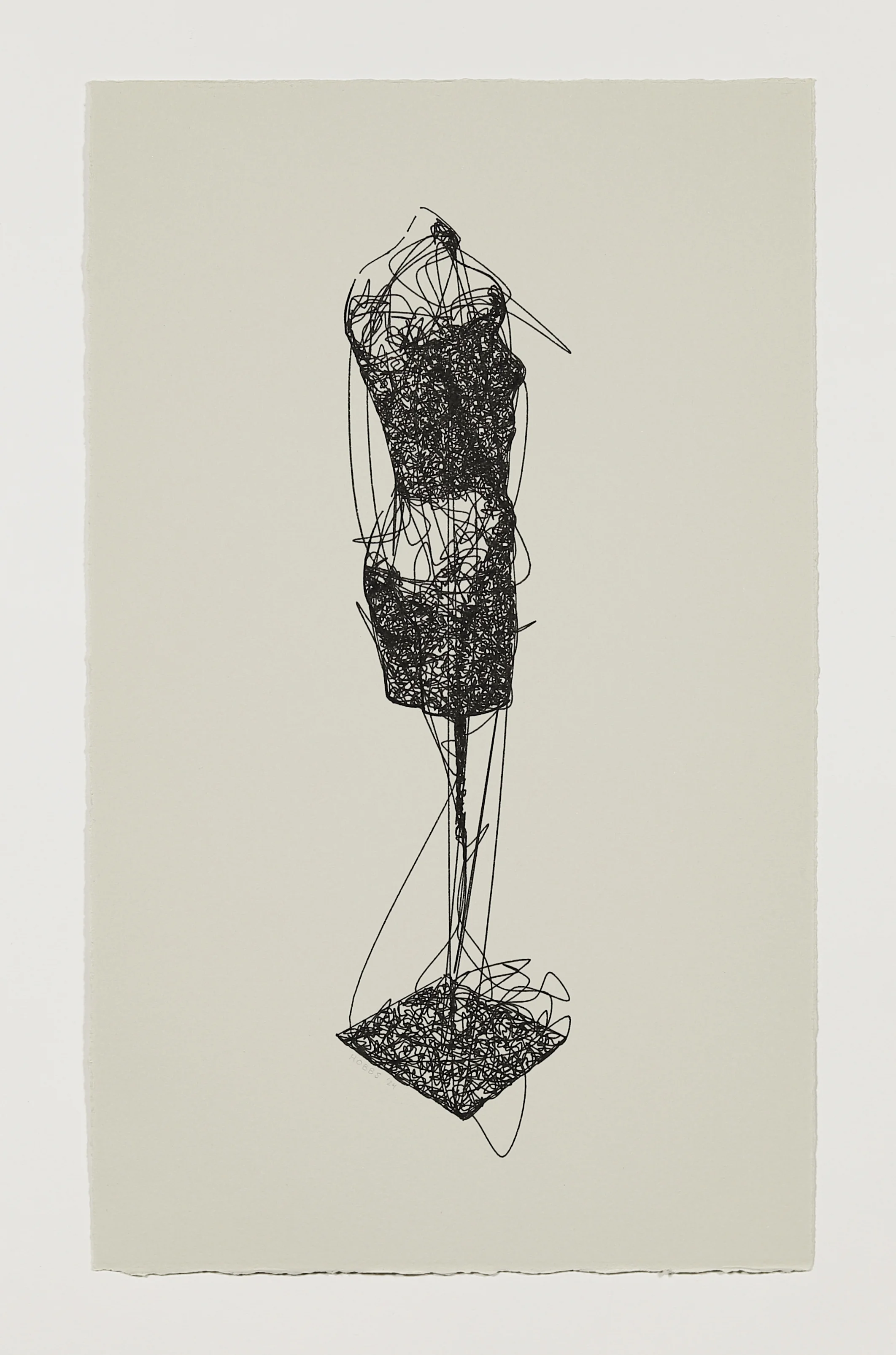 New Space #3 (Mannequin) by Tyler Hobbs