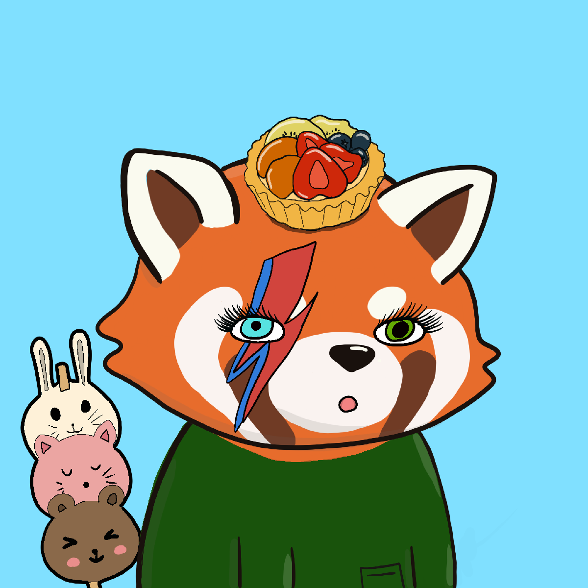 Okay Red Panda #6741