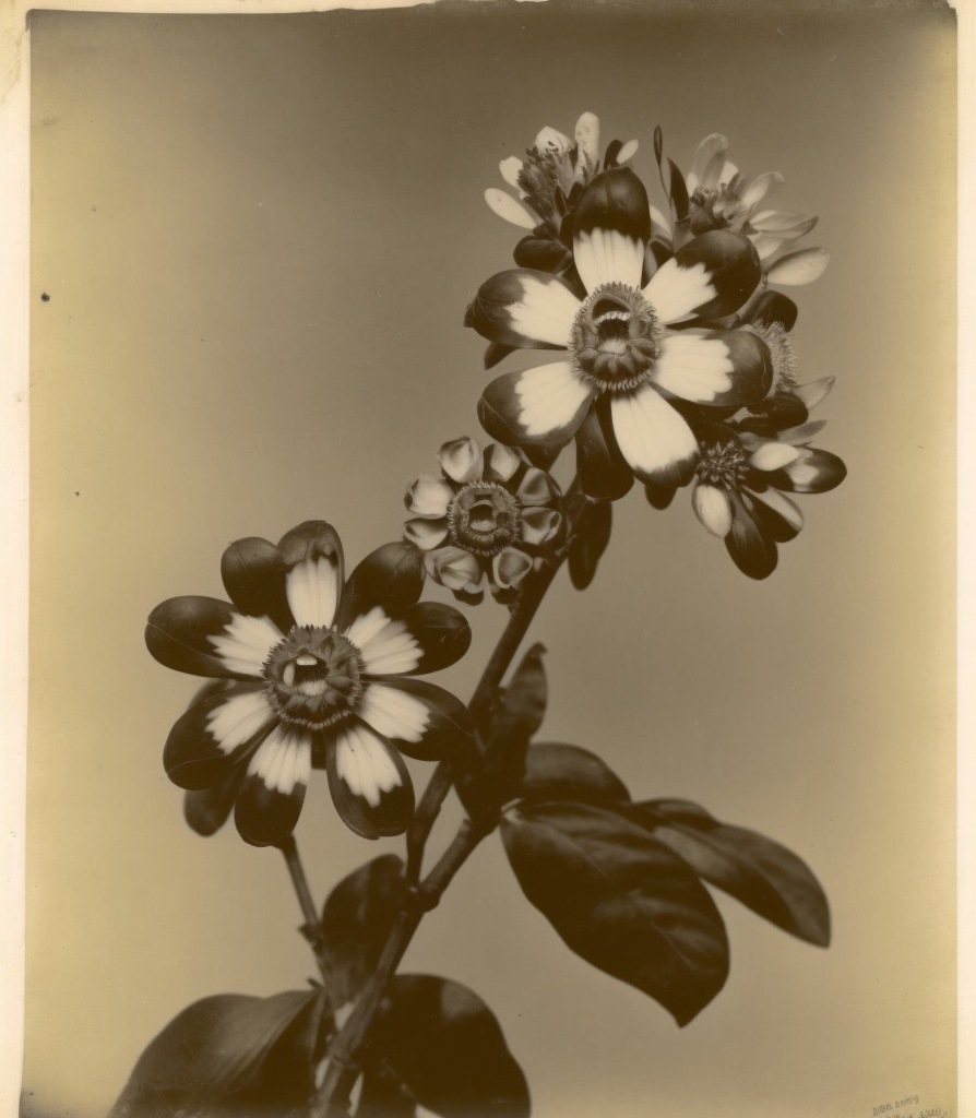 Cineraria, Albumen Print, 1899