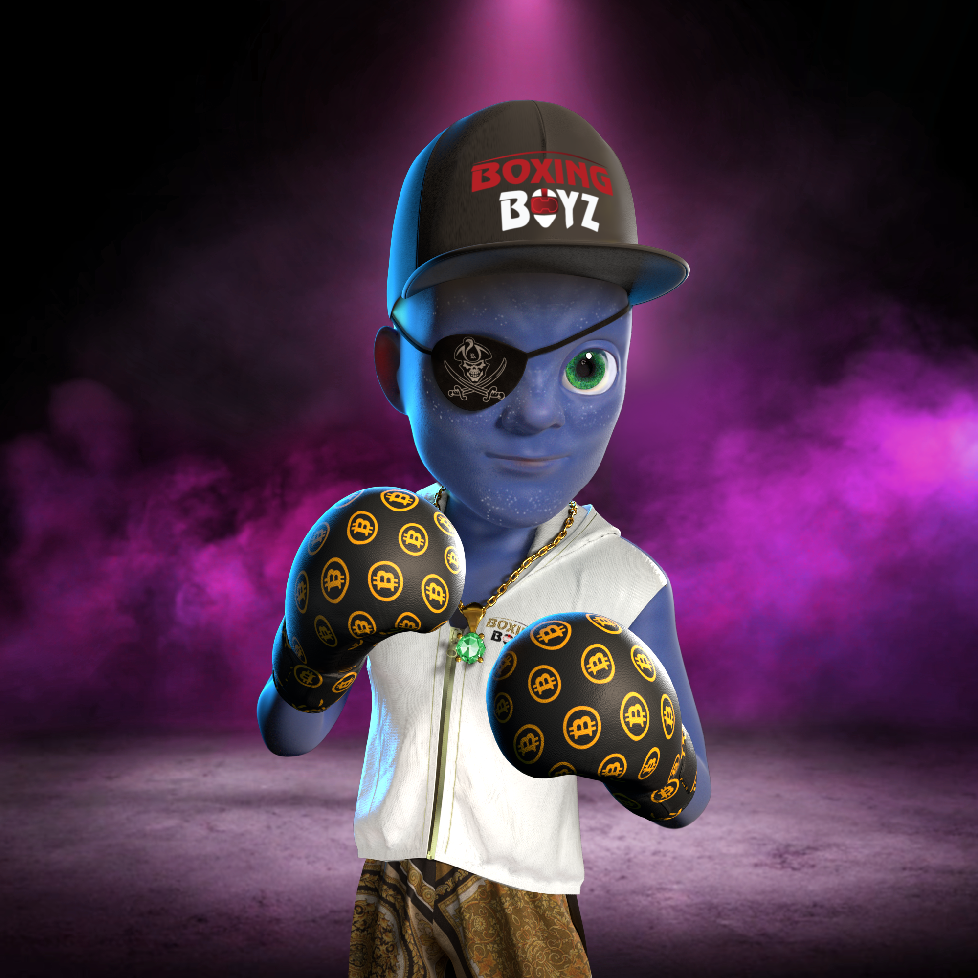 Boxing boy #1002
