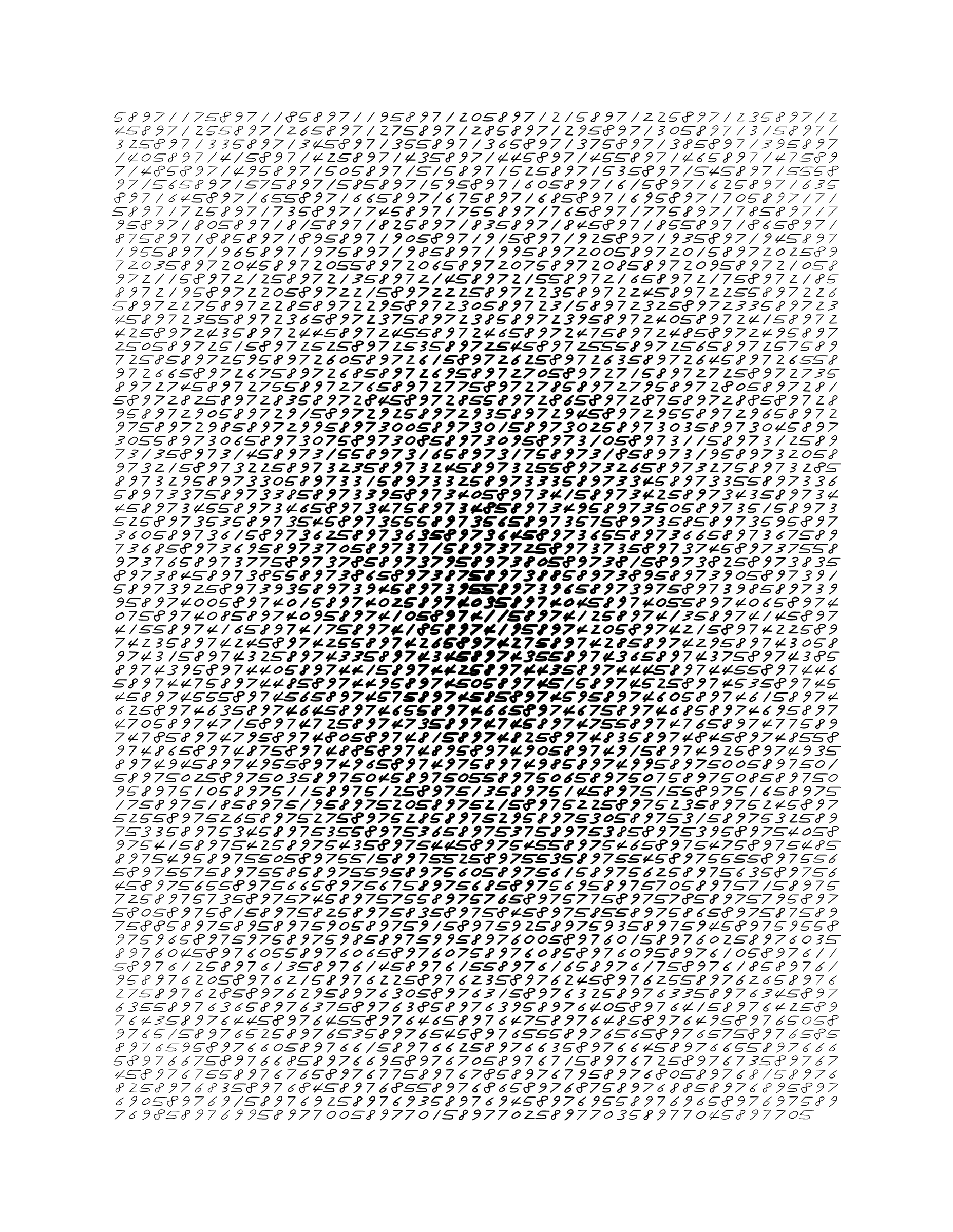 Endless (5,607,250 to Infinity) #989