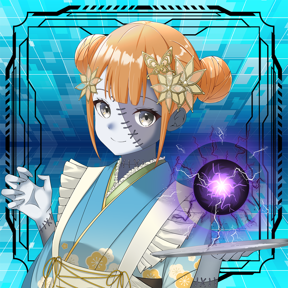 NFT OCS Genesis #3417 MAID-SAN