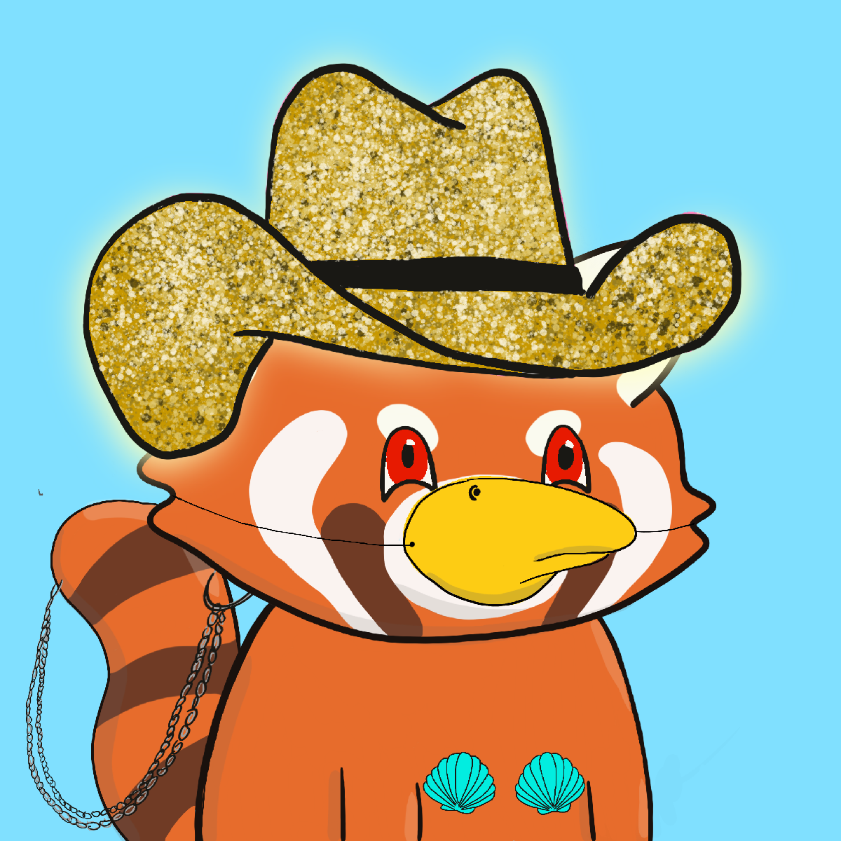 Okay Red Panda #6640
