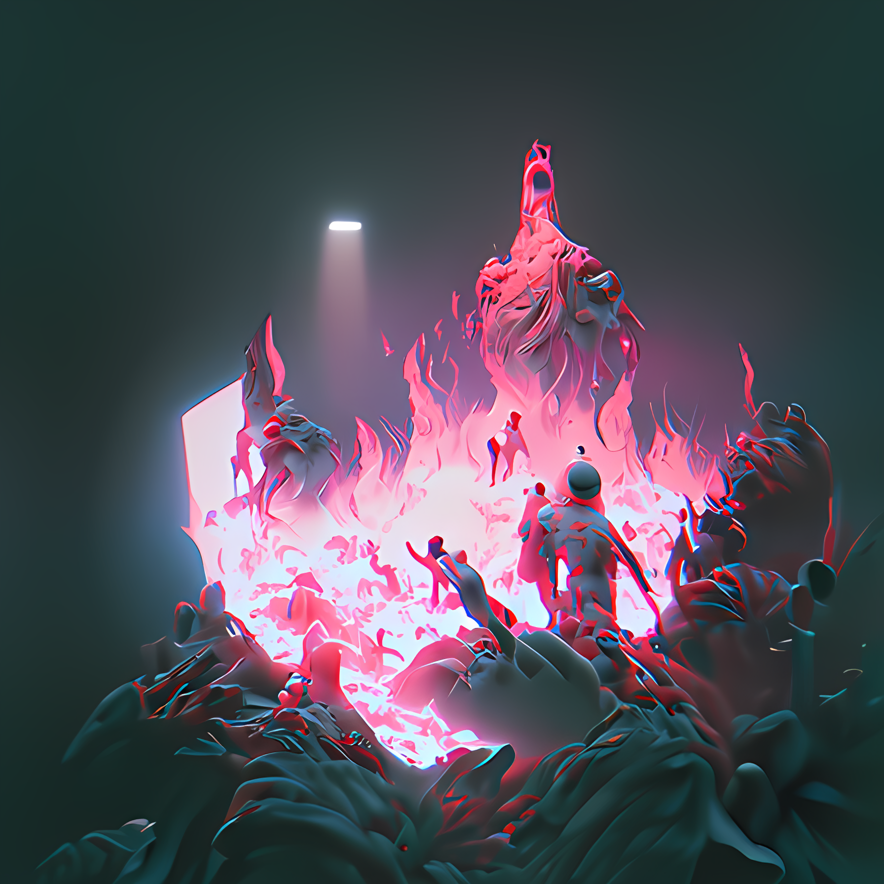 CAST IN FIRE