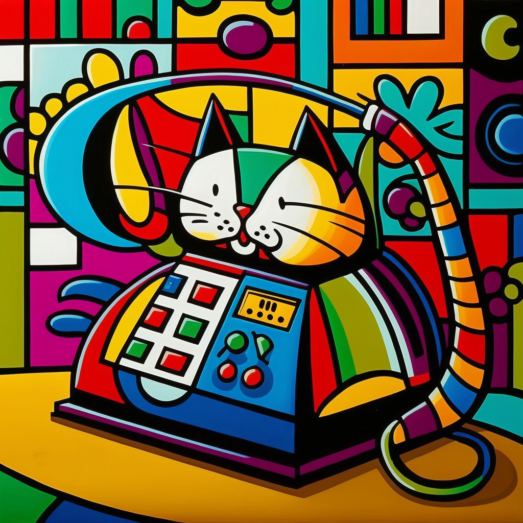 Calling Cute Cat #160