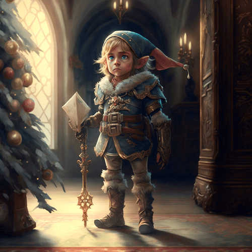 Elf of Christmas Present