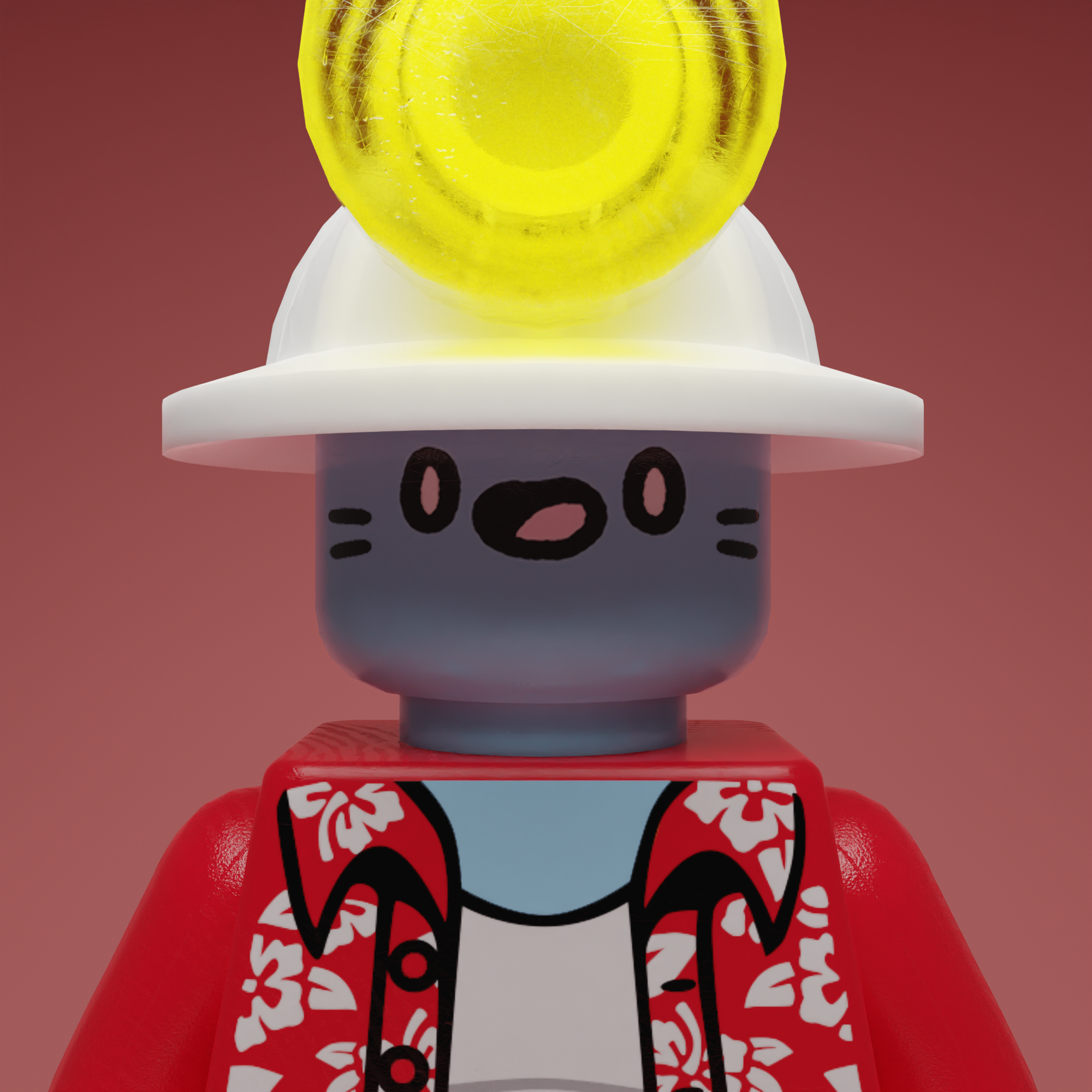Cat Brick #3205