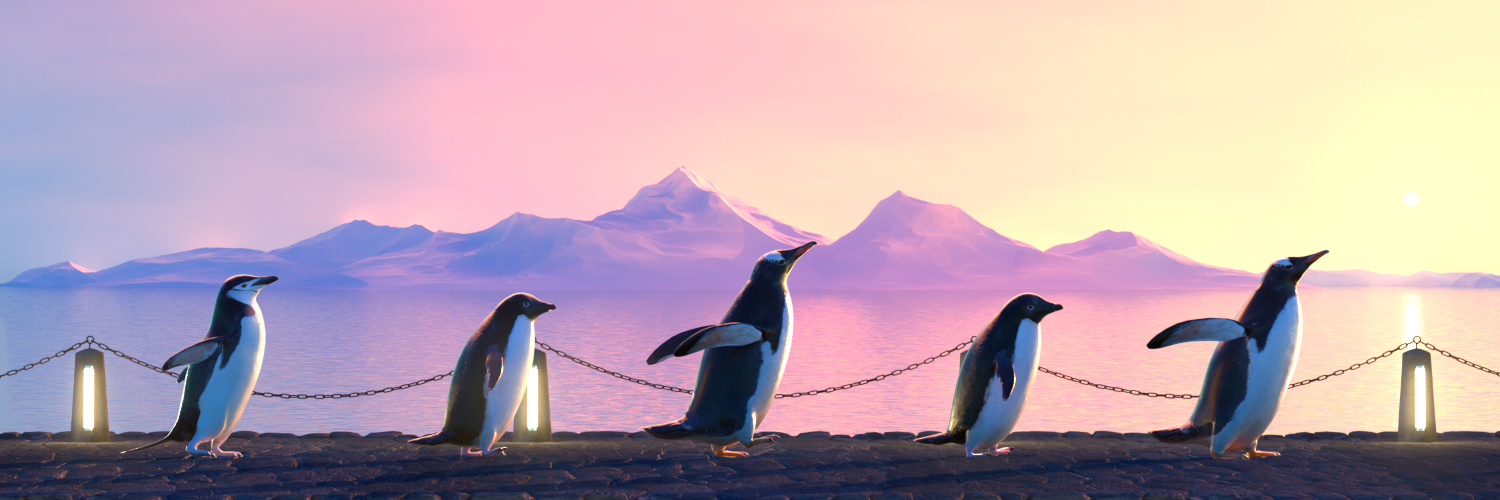 Five Penguins #524