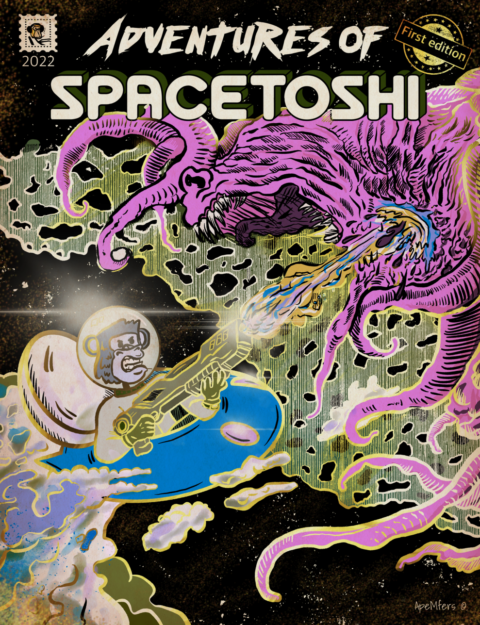 Spacetoshi Volume #1: Gold Cover