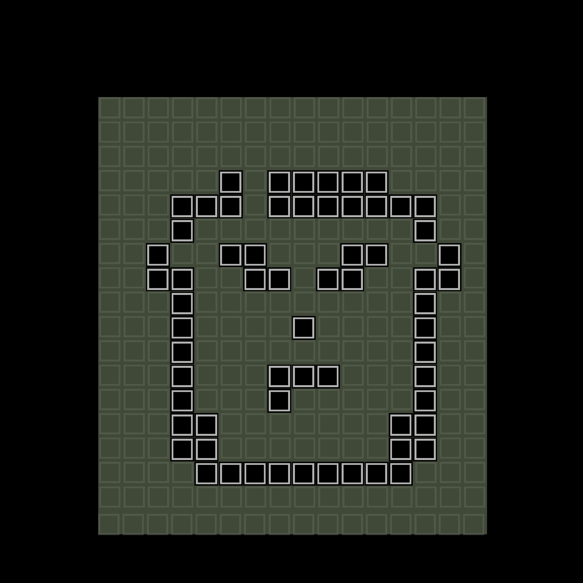 8-bit Block Face #6044