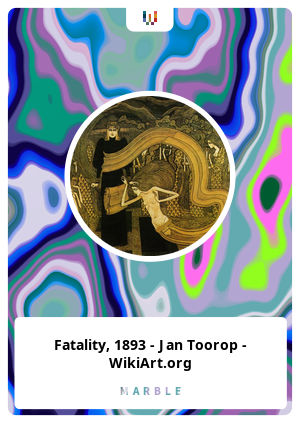 Fatality, 1893 - Jan Toorop - WikiArt.org