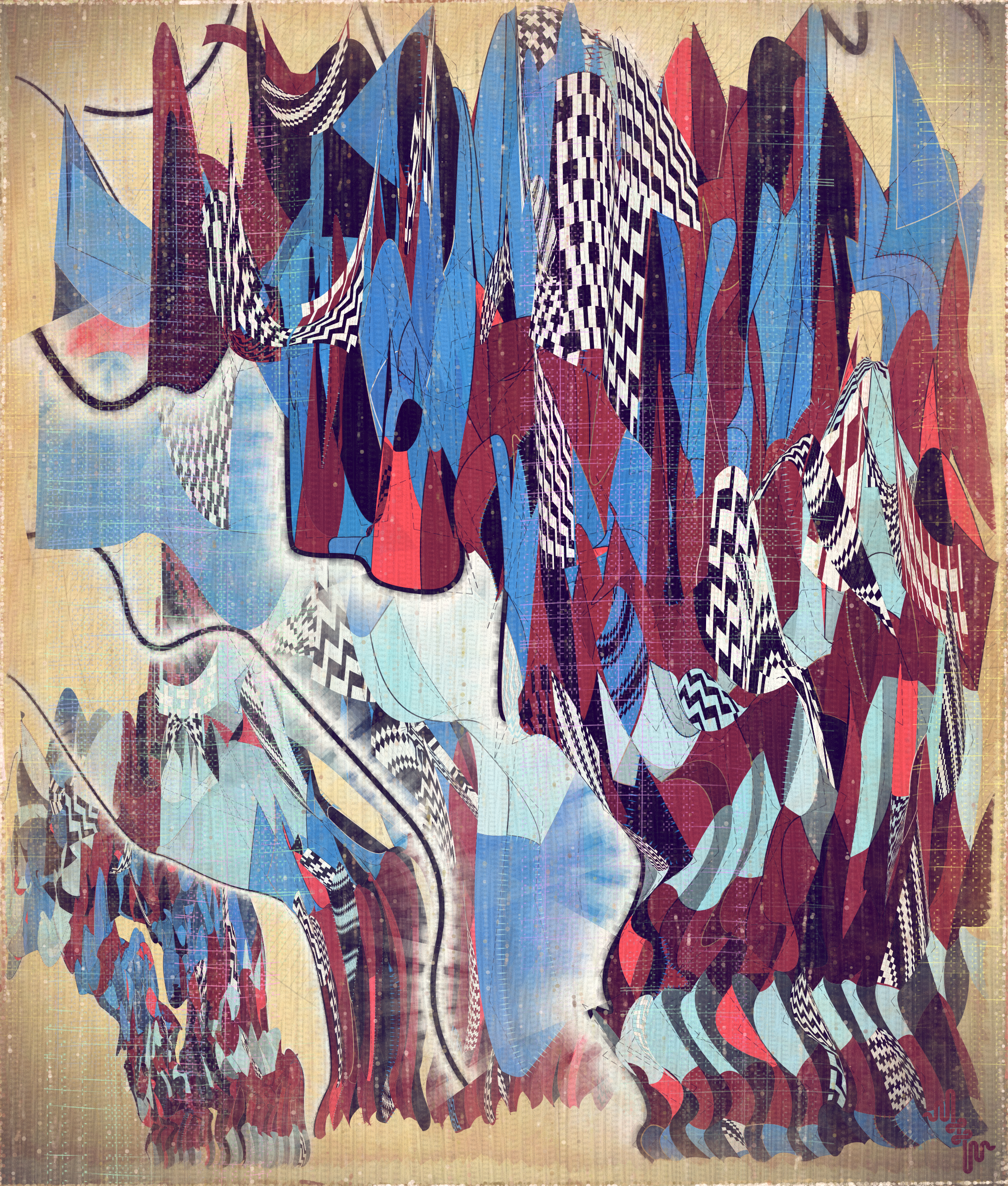 Amplitudes of Canvas #233