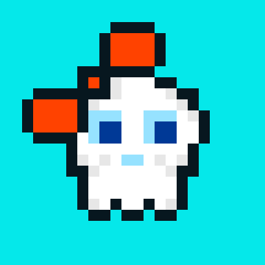 Kawaii P  SKULL #1306