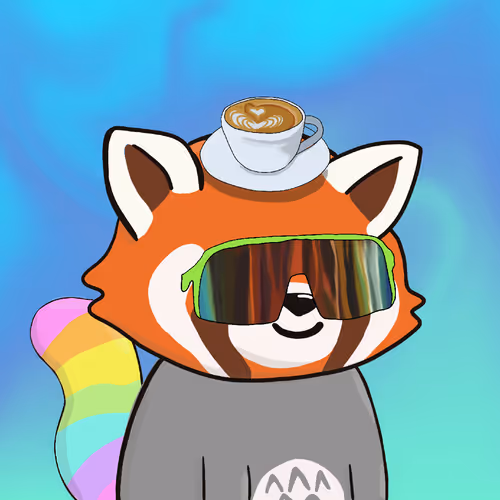 Okay Red Panda #7167