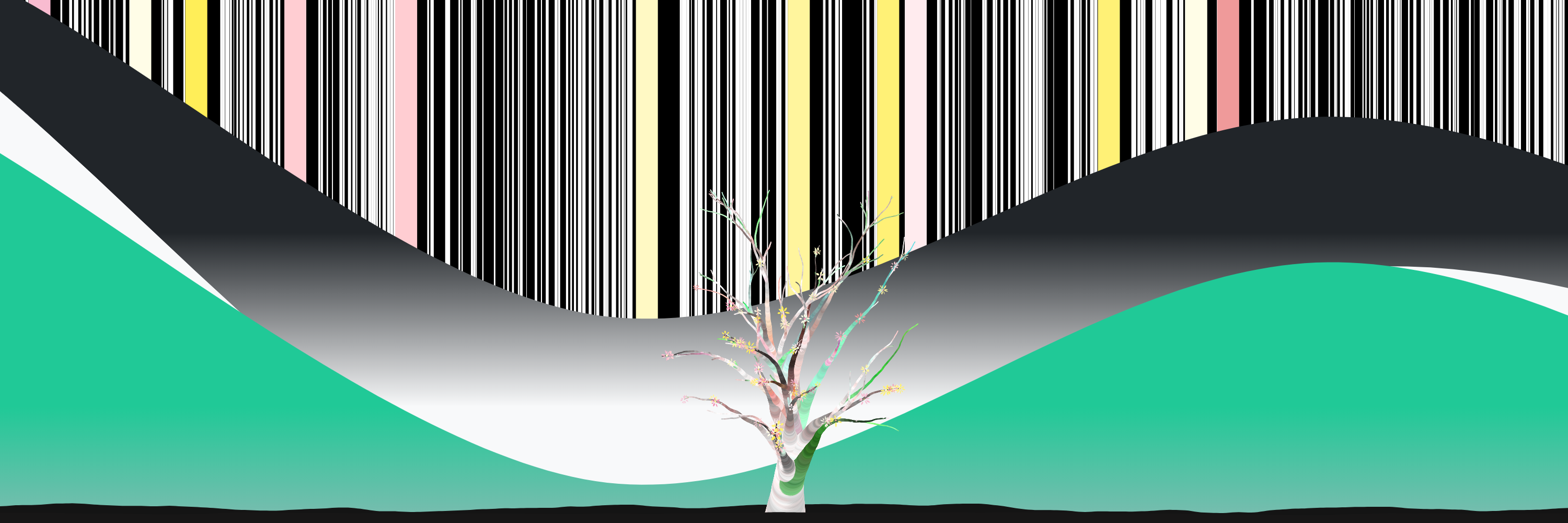Coded Flowering Banner #063