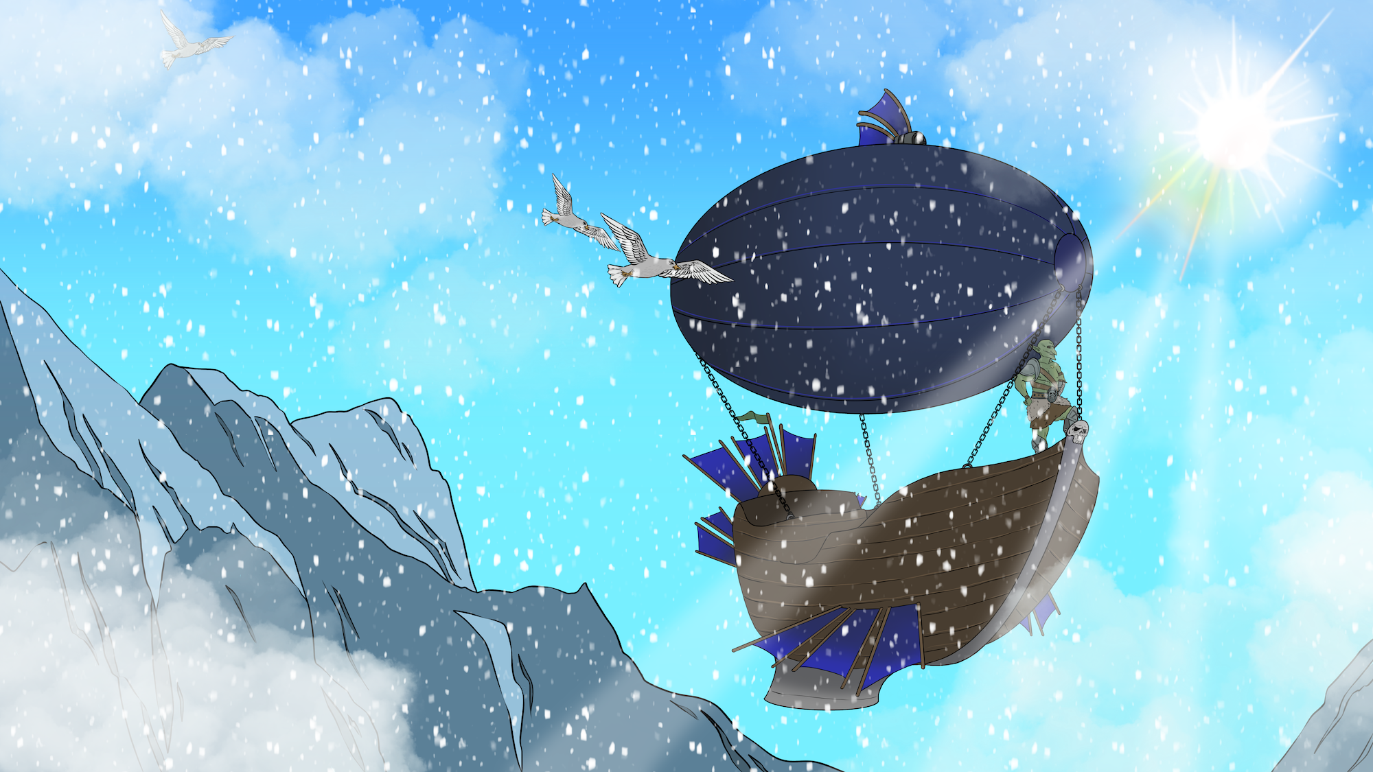 Snotwart on a Mission – Desktop Wallpaper