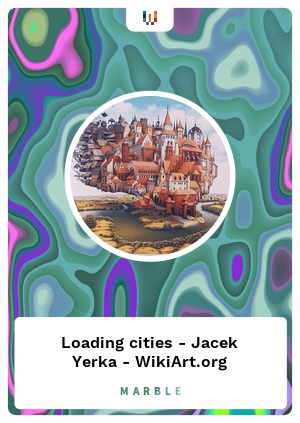 Loading cities - Jacek Yerka - WikiArt.org