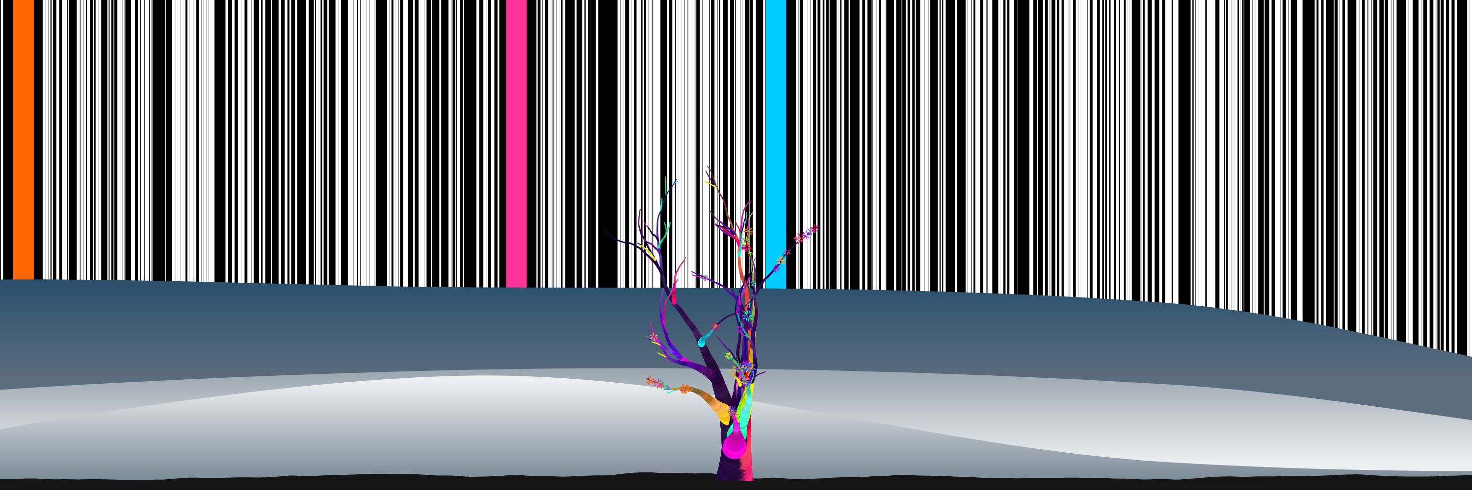 Coded Flowering Banner #009