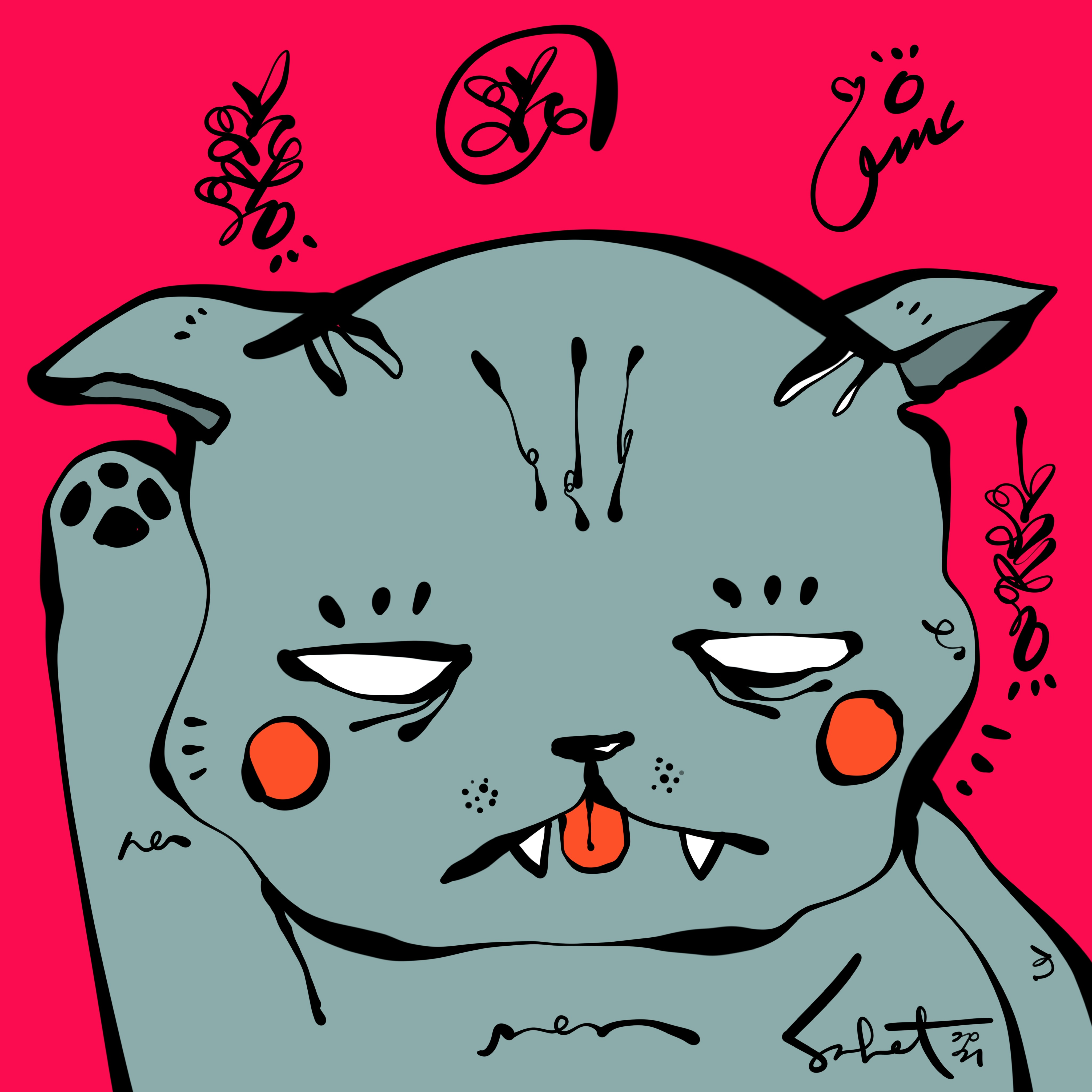 Ugly Kitties by Sabet #76