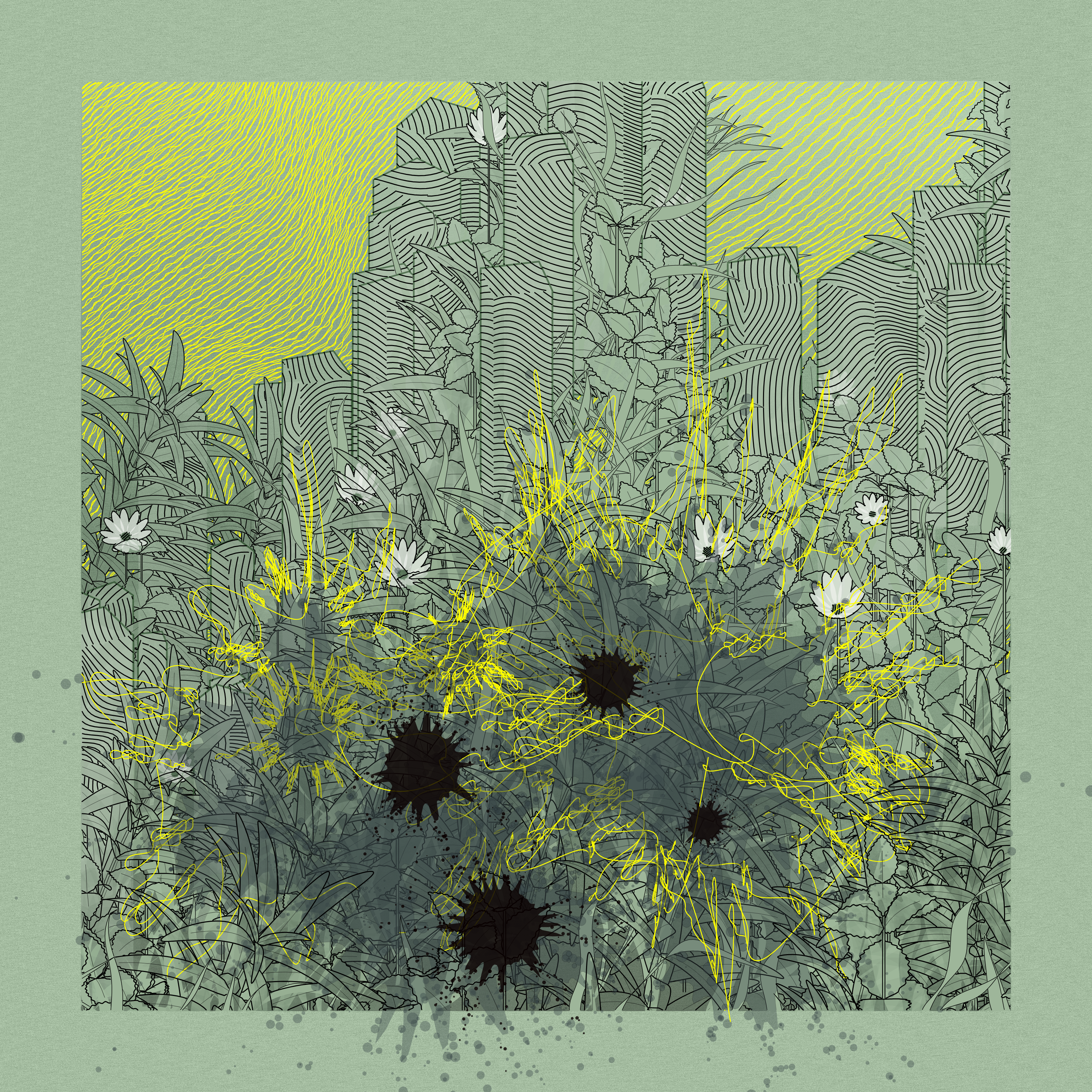 Landscape with Carbon Capture #7477