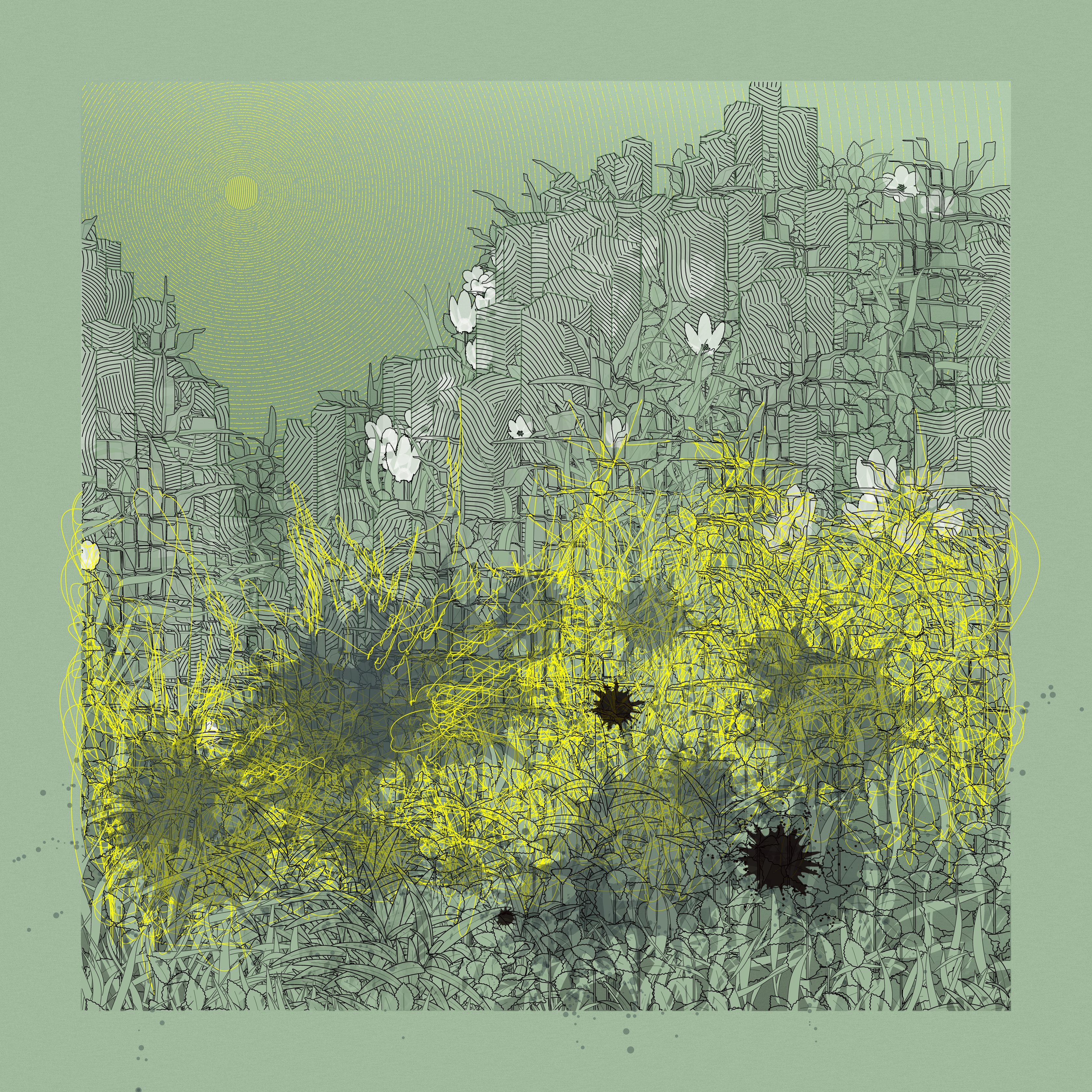 Landscape with Carbon Capture #2090