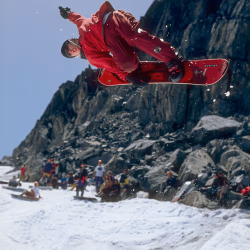 Terje Haakonsen at Blackcomb. 1992