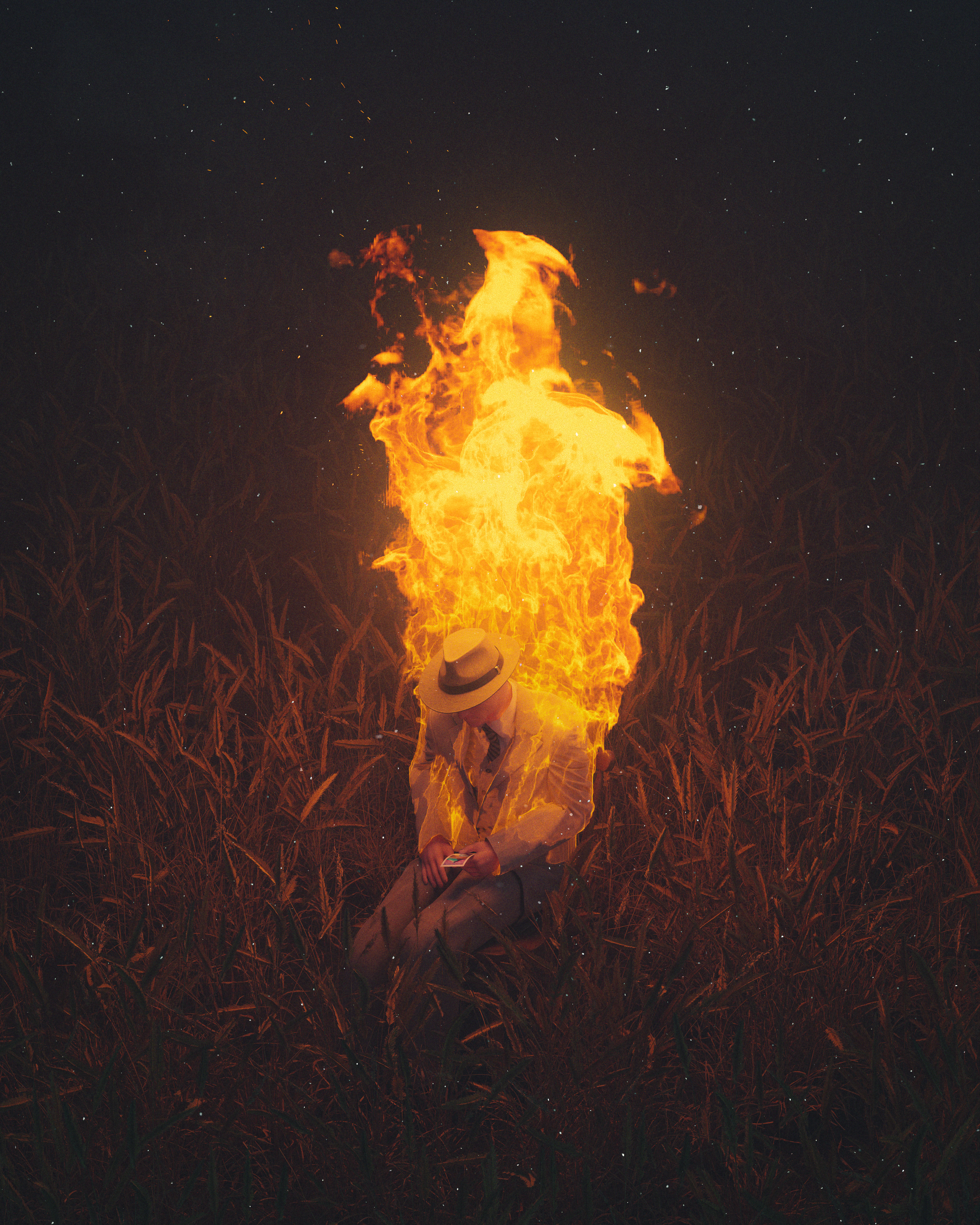 life was fine in the flames