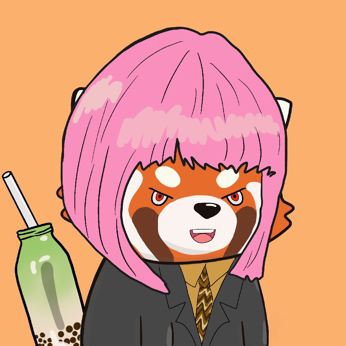 Okay Red Panda #7461