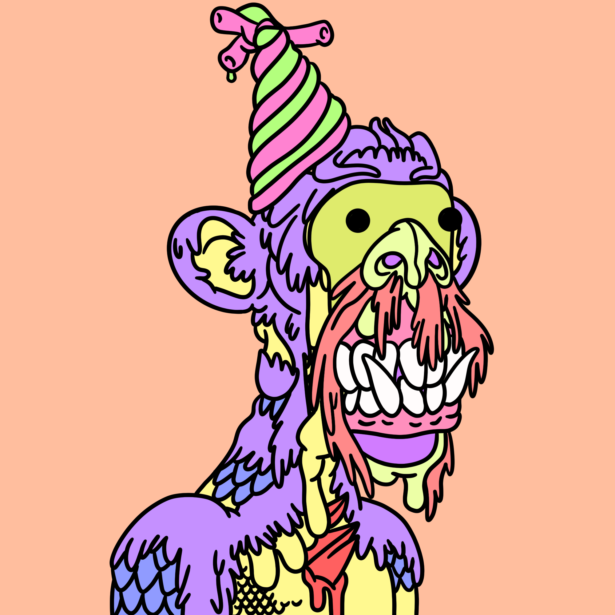 Undead Pastel Club #1593