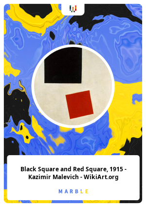 Black Square and Red Square, 1915 - Kazimir Malevich - WikiArt.org