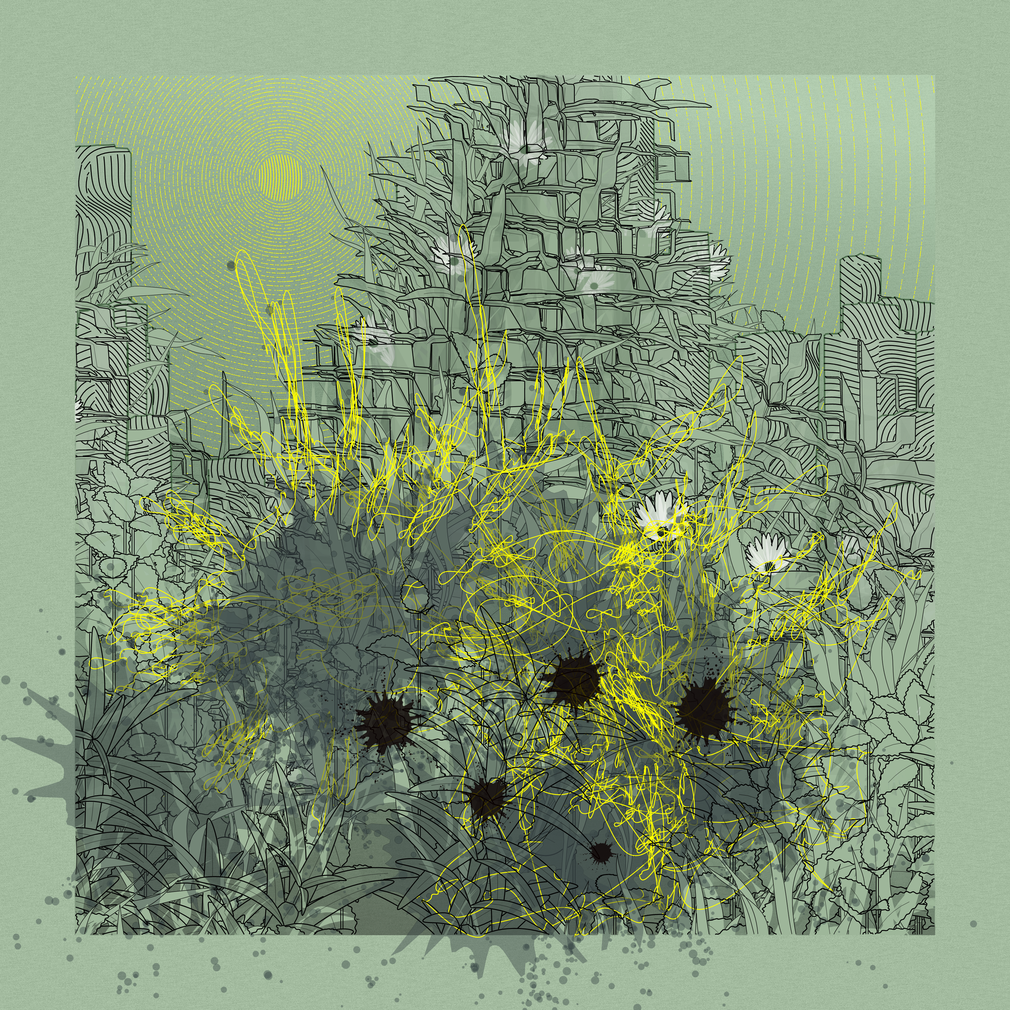 Landscape with Carbon Capture #5464