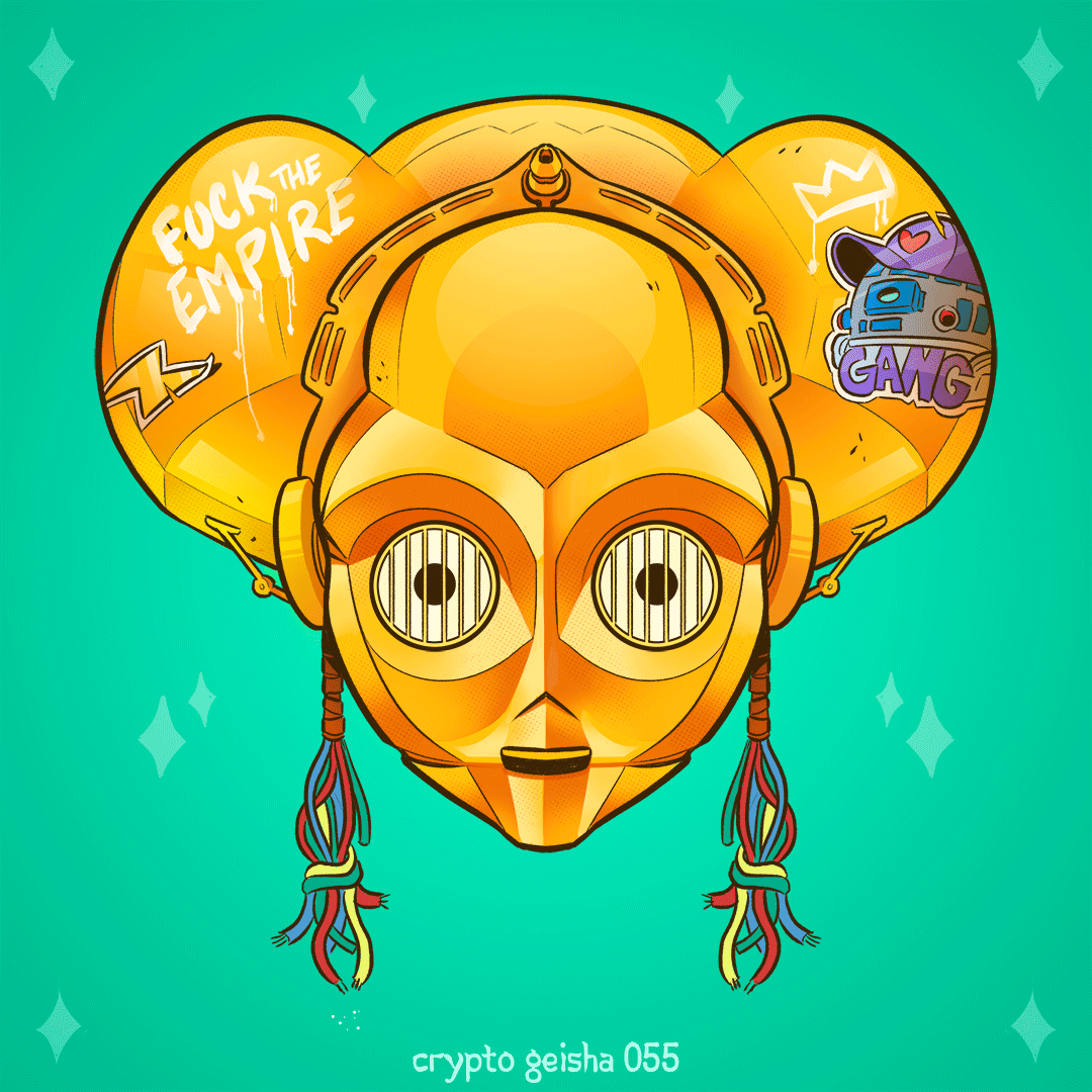 Crypto Geisha 055 - G-3PO