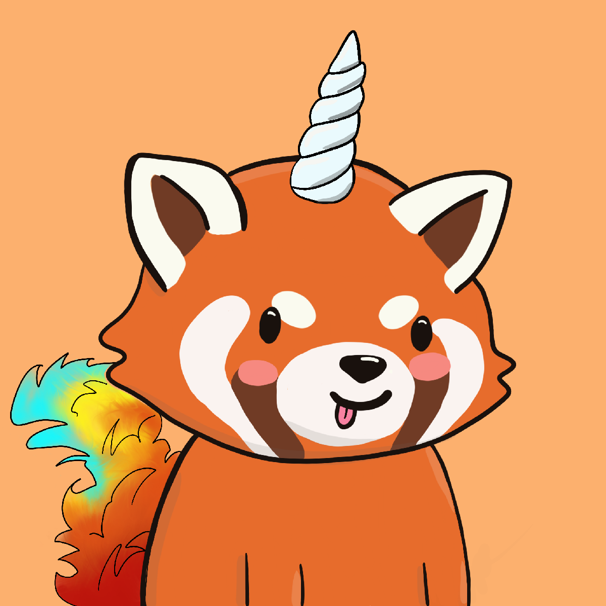 Okay Red Panda #6710