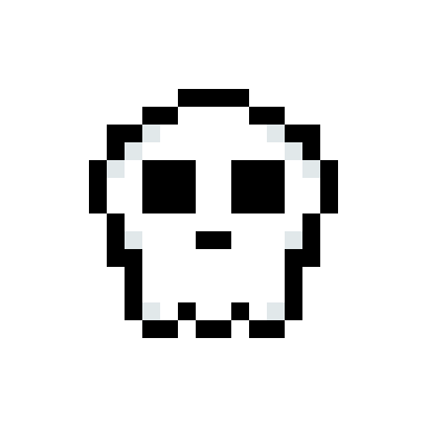 Kawaii  SKULL #0049