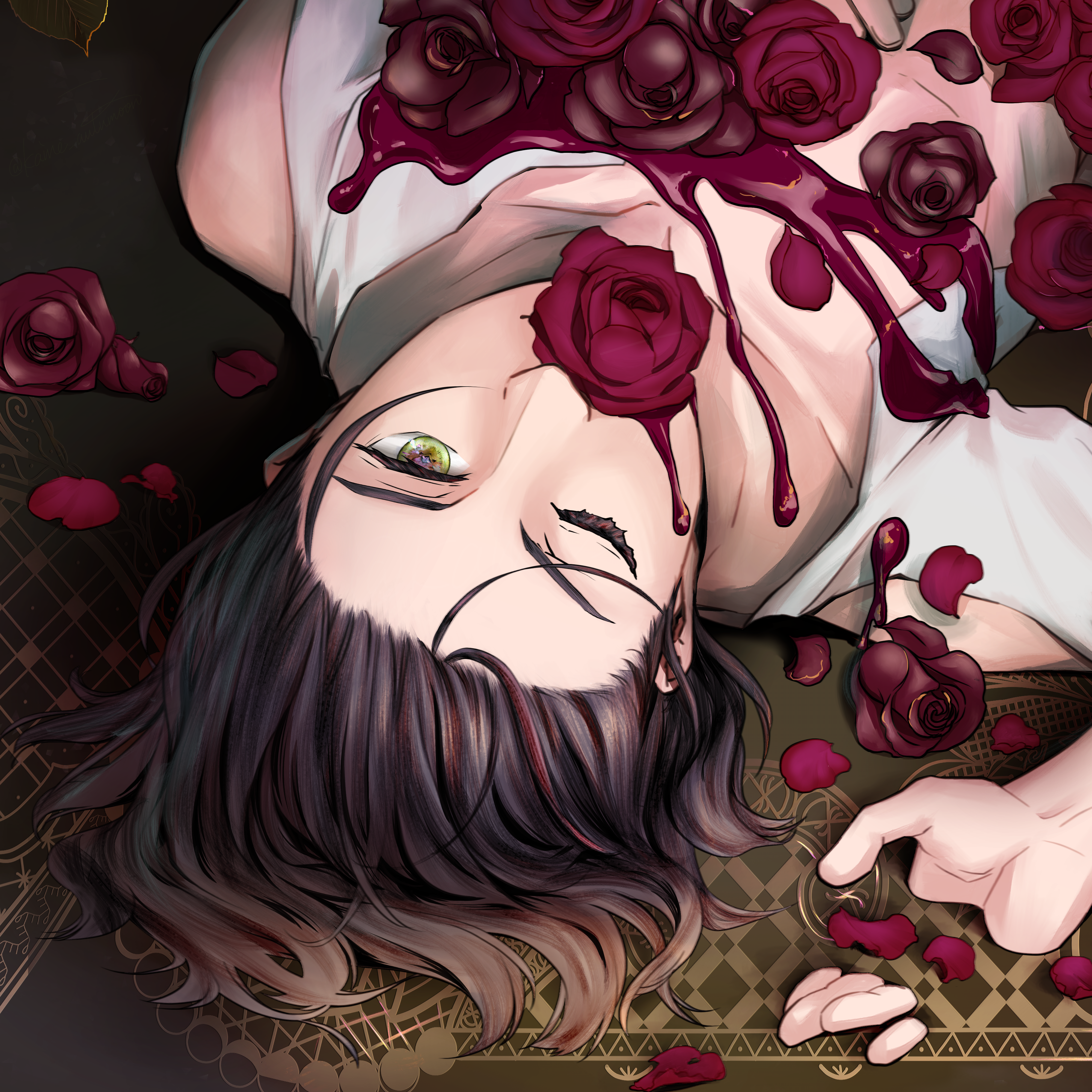 Rose chocolate | Red wine
