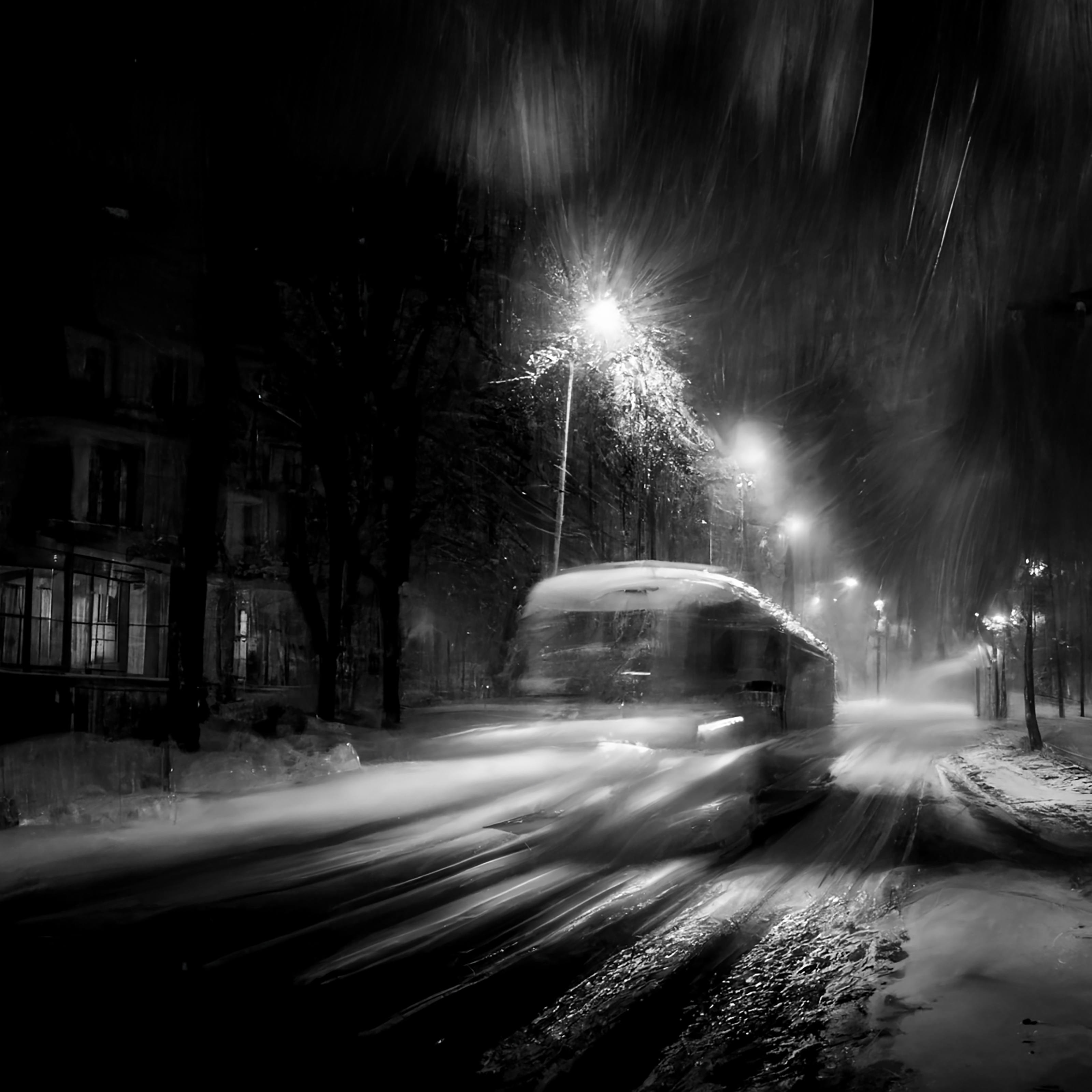 The last bus.