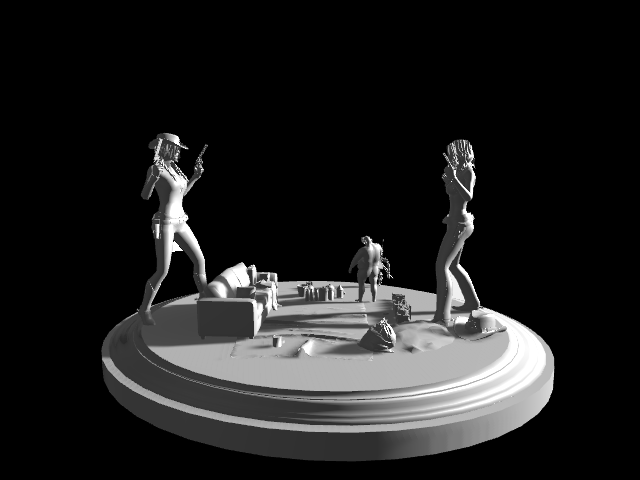 Game Over! Statue