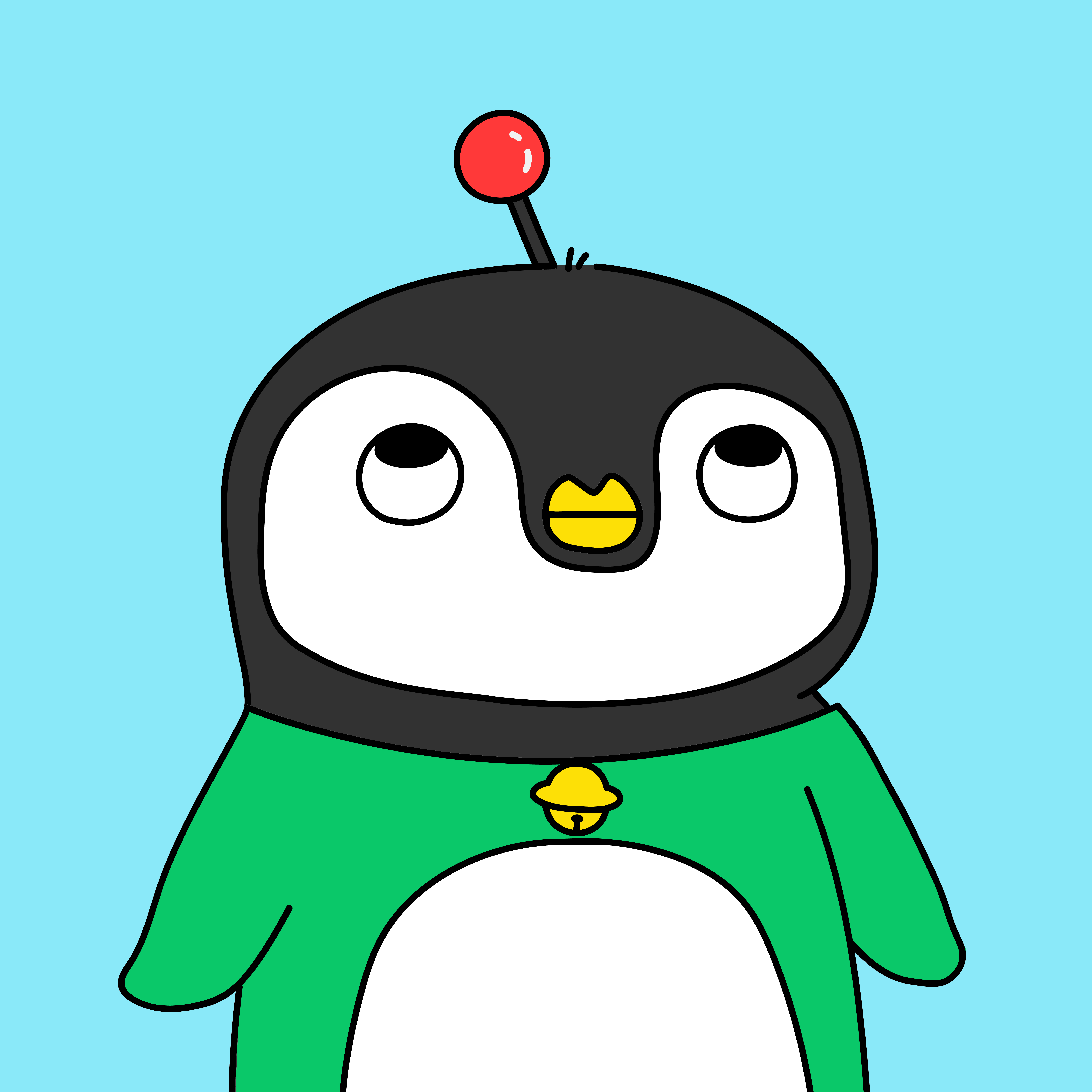 Party Penguin #7027