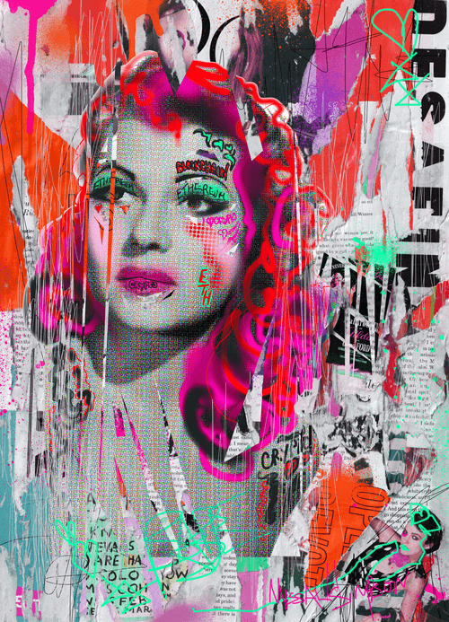 "ETH BABE - TOKEN 3" — Miss AL Simpson, Scottish cryptoartist