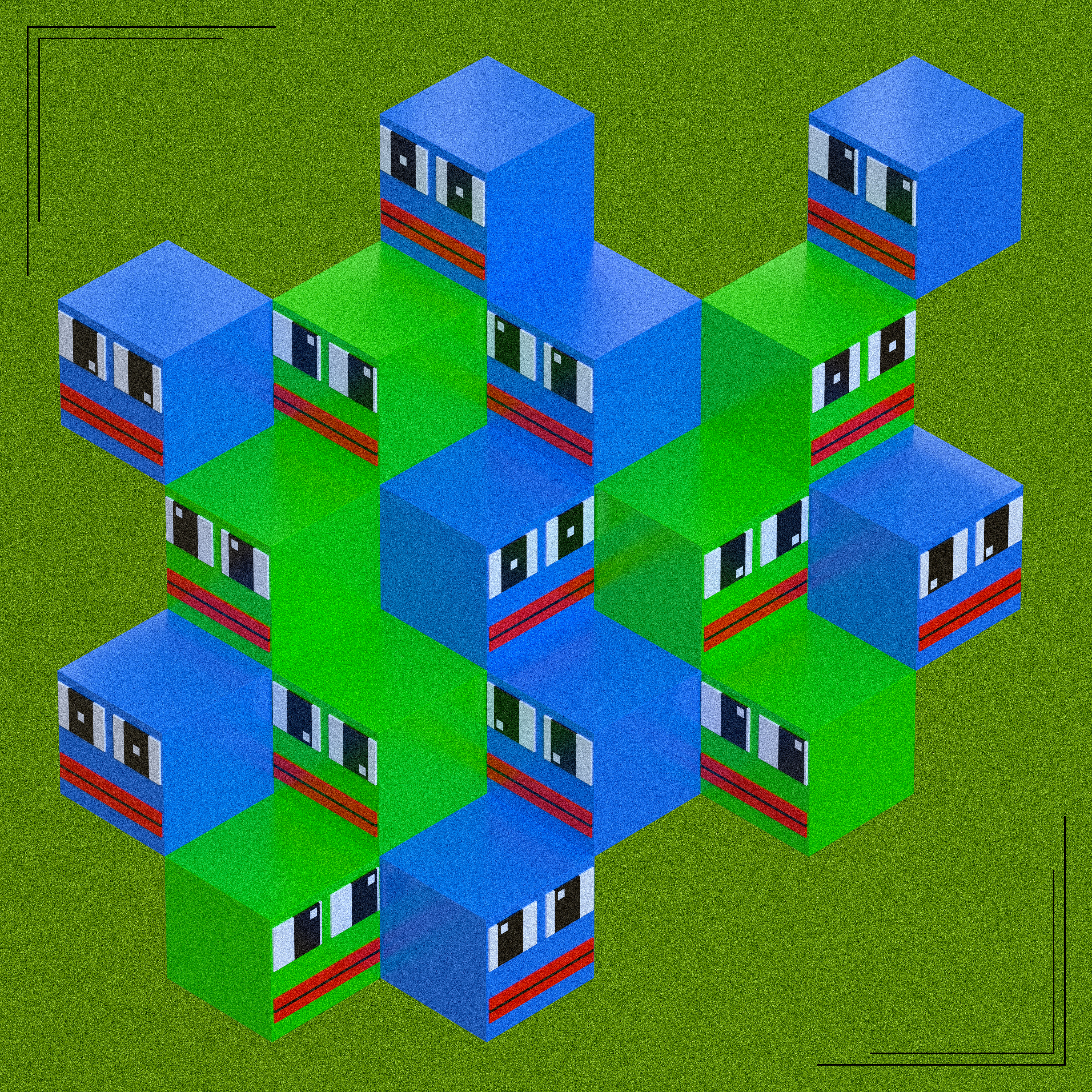 Isometric Pepe #16