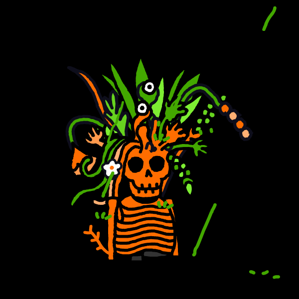 Floral Head #2951