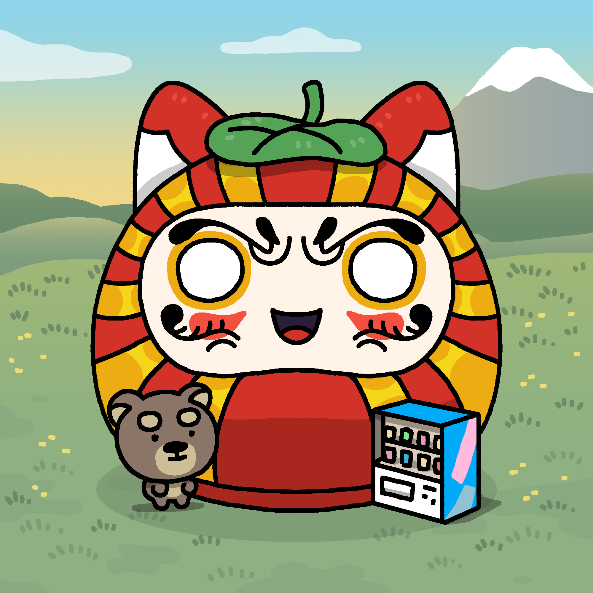 Neko Daruma #432