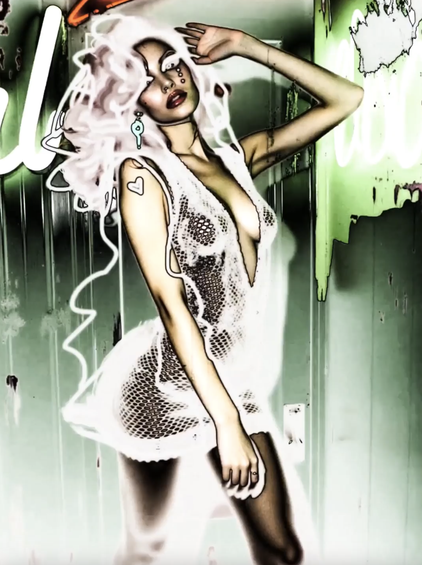 VELVETTE VOLTAGE — Miss AL Simpson, Scottish cryptoartist