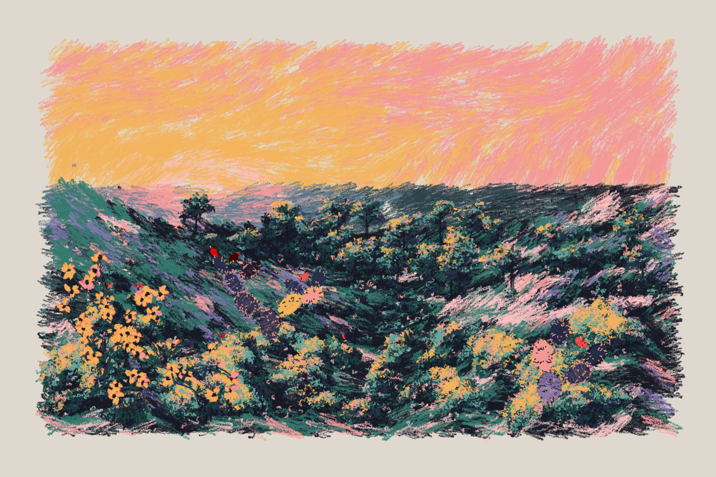 Sunset from the Bluffs #93
